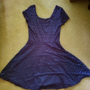 Navy blue dress